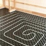How should ground heating cleaning be?