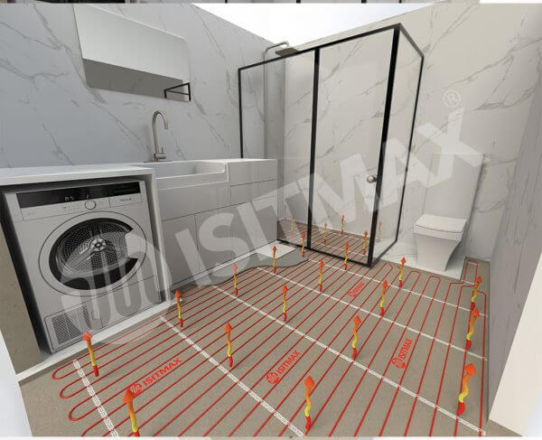 Bathroom Floor Heating Wired System - Image 12
