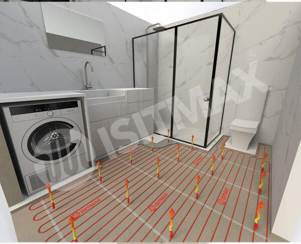 Bathroom Floor Heating Wired System - Image 7