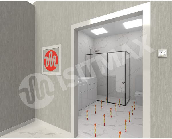Bathroom Floor Heating Wired System - Image 9