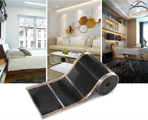 Parke Altı Yerden Isıtma Karbon Isıtıcı Film - Görsel 6