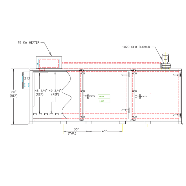 Varil Isıtma Fırını E12 - Görsel 4